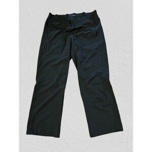Marithé + François Girbaud Womens Drawstring Black Pants Made In Italy Size 27